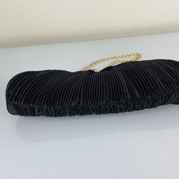 Nicole Lee Collection Clasp Closure Black Evening Purse - Picture 2 of 11